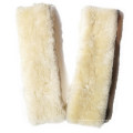 Real Lamb Fur Car Seat Belt Cover
